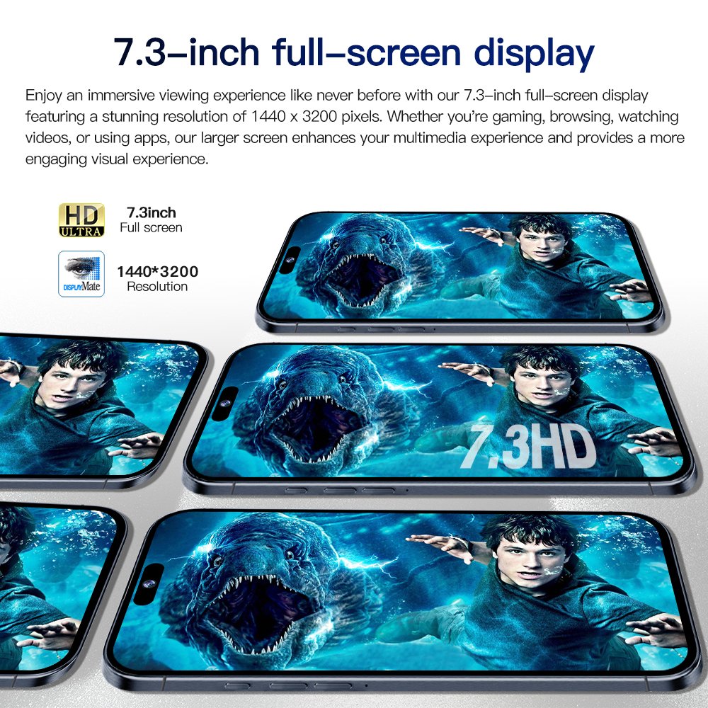 Original phones 15 Pro Max Smartphones For pro rugged 5G Dual SIM Cellphone 3G 4GMobile Phon